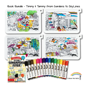 Book Bundle - T&T from Gardens to Skylines (Colouring Mat & Book)