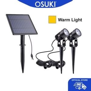 OSUKI Solar Lamp Spot Light Outdoor Garden Landscape Light (2 in 1)