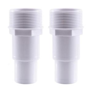 2 cái hồ bơi ống Adapter Chuyên Nghiệp Đầu phun vòi phun massage thiết kế cho tăng cường dòng nước & filtrations hệ thống