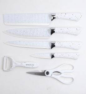 ODOROKU 6 Pieces Professional Kitchen Knives Set With Giftbox Stainless Steel Forged Kitchen Knife Set Sharp Chef Knife Set For Chef Cooking Paring Cutting Slicing