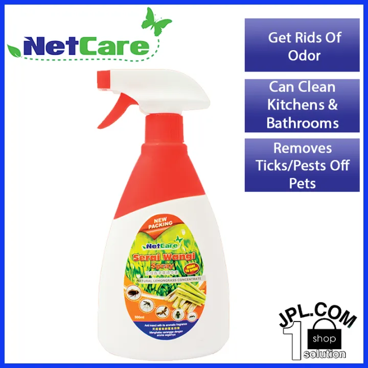 Netcare Serai Wangi (Lemongrass) 500ML Spray 1 Bottle (Kitchen cleaner ...