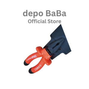 Tang Kombinasi Listrik CAMEL 6 Inch – Tang Serbaguna Gagang Karet Nyaman & Kuat