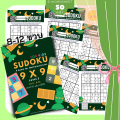 SUDOKU 4x4 เกม ซูโดคุ ซูโดกุ ซูโดกุเด็ก เกมฝึกไหวพริบ แบบฝึกหัด Worksheet ป1 ป2 ป3 ป4 ป5. 
