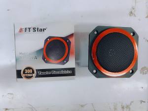 FT STAR Tweeter piezo tweeter 300W square speaker HL-107 WITH CAPACITOR FOR VIDEOKE