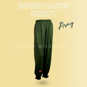 Inner Pants Cerut Celana Jumbo Daleman Gamis by Khayr Moswear - Super Hemat
