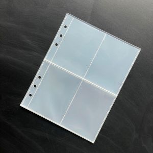 MODERNLUX Double-Buckle Cover Loose Leaf Binder PVC A5 Card Organizer Holder Portable Soft Shell DIY Collect Book for Idol Cards