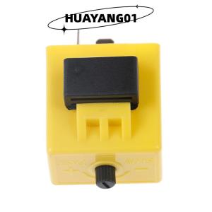 HUAYANG01 [2023 new HOT FASHION] 12V 2 Pin có thể điều chỉnh tần số LED flasher Relay bật tín hiệu blinker chỉ số