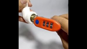 3-Digit Combination Lock Faucet Outdoor Water Tap Anti Theft Rustproof High Flow Garden Hose