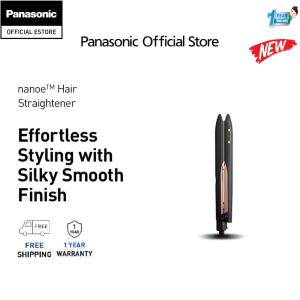 PANASONIC nanocare Hair Straightener EH-HS9B Smooth Styling Added Moisture with nanocare EH-HS9B-K655 HA4