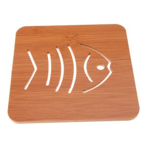 [HCM] Miếng Lót Nồi Cách Nhiệt Gỗ Ép Hình Ngộ Nghĩnh(kt 14*14cm)-CA666
