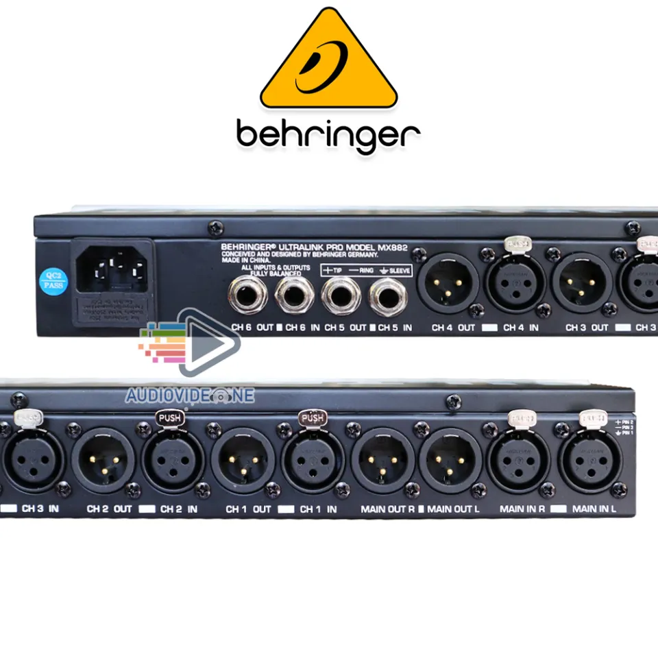 ULTRALINK BEHRINGER MX882 + BG-M130 ×4 BG-M130