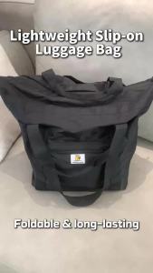 Foldable Travel Tote Bag Large Capacity Waterproof Lightweight Carry On Handbag Duffel Luggage Weekender Shoulder Bag for Men Wo