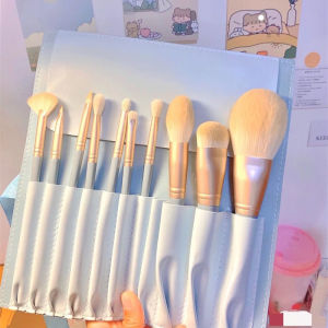 Kuas Make Up Set 10 in 1 Brush  Powder Foundation Eye Shadow Blusher Blanding Beauty