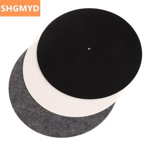 [COD] SHGMYD 1PC Slip Mat Felt Turntable Platter Mat For LP Vinyl Record Audio Replacement DIY Accessories Audiophile Thick Turntable Mat