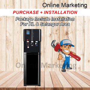 MIDEA NEW DESIGN Hot/Ambient/Cold Floorstanding Water Dispenser YL-2382S - Compressor Cooling - 4 Halal Water Filter (WITH INSTALLATION KL&SELANGOR)