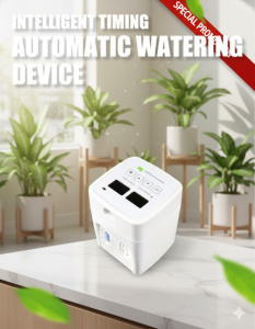 [SG Stock] Smart Automatic Drip Irrigation Kit | 10-Plant Watering System with Timer | USB & Battery Dual Power | Holiday Plant Care for Indoor & Balcony