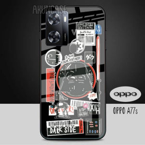 Softcase Glas Kaca For OPPO A77S - B118 - Casing Hp For OPPO A77S - Pelindung hp - Case Handphone - Case Kualitas Terbaik - Casing Hp For OPPO A77S