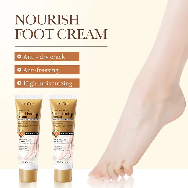 SADOER Collagen Foot Hand Cream Anti Cracking Krim tangan Kaki