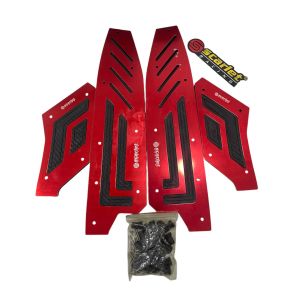 Plat bordes pijakan tatakan kaki ADV 150 Scarlet racing WJY55