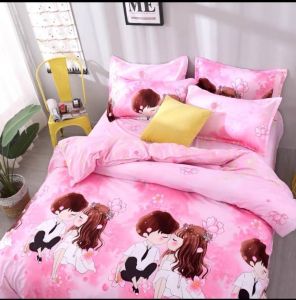 ชุดเครื่องนอนครบชุด 6 ชิ้น รวมผ้านวม  3.5 / 5 / 6  ฟุต ลายเจ้าหญิง Frozen เด็กผู้หญิงน่ารัก ๆ ยูนิคอล การ์ตูน ผ้าปูที่นอน +ผ้านวม เก็บเงินปลายทาง