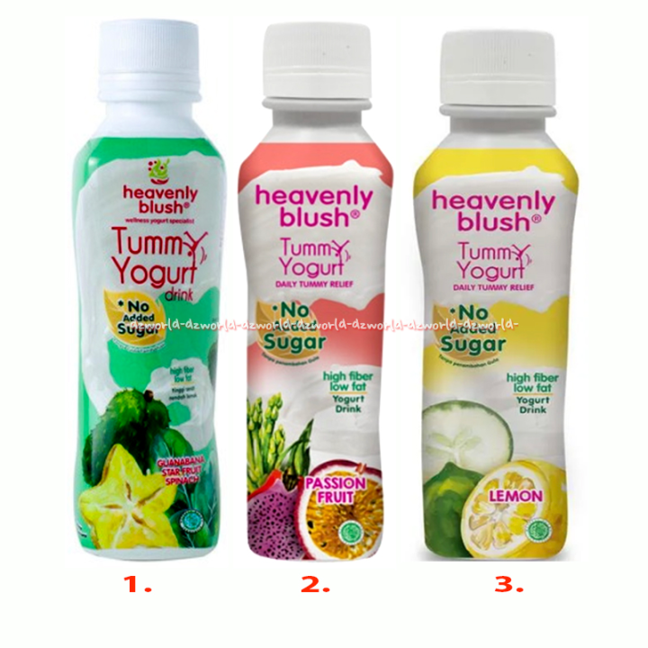 Heavenly Blush Tummy Yoghurt No Added Sugar High Fiber Low Fat Yoghurt ...