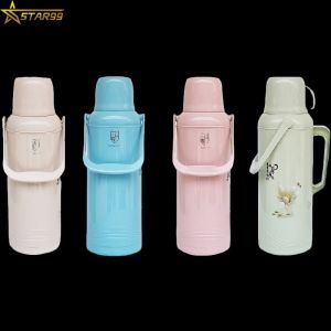 Various models of outdoor camping thermos bottles: 1.0L 2.2L 3.2L plastic type with thick inner tank
