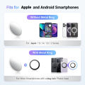 JJC MS-M1 Magnetic Selfie Mirror Smartphone MagSafe Accessories for Apple Iphone 16 15 14 13 12 Pro Max Plus Vlogging Live Streaming. 