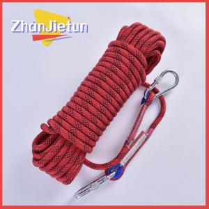 zhanjietun New Climbing Rope 1m Outdoor Emergency Wear Resistant Diameter High Strength Hiking Accessory Tool