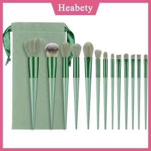 Heabety 8 13pcsmakeup bàn chải thiết lập Fluffy professiona mỹ phẩm nền tảng bột Eyeshadow Kabuki pha trộn tạo nên bàn chải công cụ làm đẹp trang điểm
