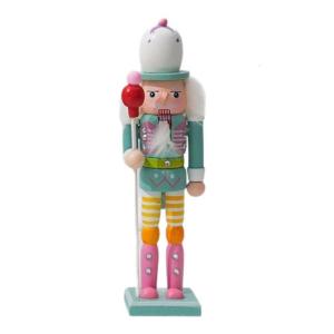 Traditional Form Colorful Statue 18cm Craft Accent Seasonal Decoration