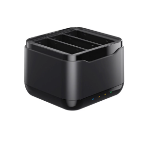 Triple Slot Charging Base Dock Holder with Advanced Protective Features for 360 Professional 2 Camera