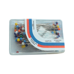 50 Pcs Sewing Pins Colourful Craft Positioning Pins Straight Pins Quilting Pins for Fabric Sewing Quilting Dressmaking