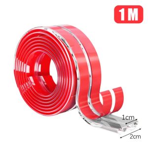 1M Collision Proof Kids Safety Sticker / Transparent PVC Soft Bumper Tape / Baby Proofing Table Edge Bumper Stickers / Self-Adhesive Wall Furniture Corner Guard