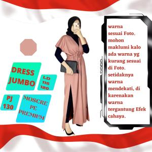 OLIVARA DRESS KHUSUS JUMBO - gamis terbaru 2023 kekinian