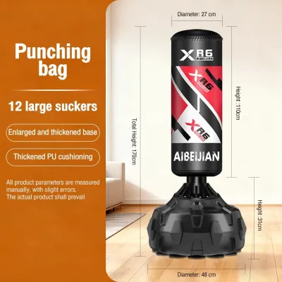 Boxing punching bags tumbler Sanda vertical boxing training standing sandbag Boxing Training Bag for aldult kids