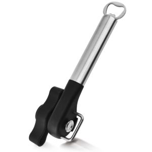 SDFBN Safety Can Opener Stainless Steel Effortless Side Cut Opener Easy Use Professional Handheld Bottle Opener Home