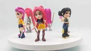 Demon Slayer Team Handheld Figurine Q Celebrity Girl Group Boy Group Toy Doll Cartoon Model Toy Figurine