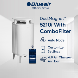 [Online Exclusive] Blueair Air Purifier Dust Magnet 5210i with Combo Filter (206 - 1028 ft²/19 - 96 m²)