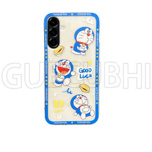 Ốp điện thoại Samsung A56 A36 A26 A16 LTE 5g A06 dễ thương thiết kế hoạt hình may mắn Mô hình Doraemon trong suốt Silicon mềm trường hợp thiên hà A56 A36 A26 A26 Bìa trường hợp