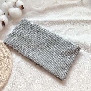 A.one Sports Hair Band Vintage Knitted Hairband Fashion Wide Edge Hairband High Elastic Soft Headband