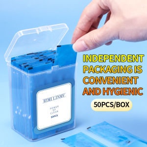 50pcs Independent Packaging Oral Cleaning Dental Floss Sticks Portable Cleaning Dental Floss Disposable Dentist Clean Tool