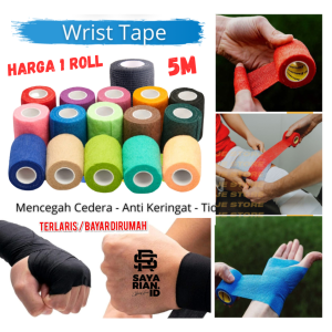 Wrist Tape Support - Finger Tape Sepak Bola Futsal Taping 5 cm x 4 m Tangan