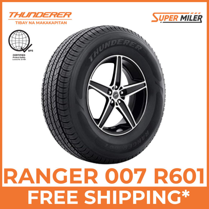 1pc THUNDERER 265/70R16 RANGER 007 R601 H/T Car Tires | Lazada Philippines