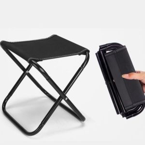 Portable Outdoor Folding Chair Seat Outdoor Fishing Camping Beach Folding Chair with storage bag