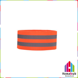 HB 1pcs Reflective Band High Visibility Reflector Glow Strap Arm Armband Belt for Night Running Cycling