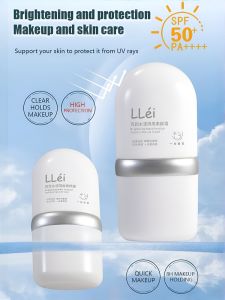 Multi-Action Primer Sunscreen Concealer Cream Broad Spectrum Protection 24H Hydration Sunscreen Isolation And Concealer 3in1 Natural Cream Sensitive Skin Daily Defense Natural No-Makeup Look Oily Skin Oil Control