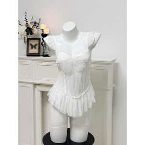 JUM21 Bodysuit cup v1 ren xếp ly tôn dángđồ cosplay jumssuite quyến rũ gợi cảm JUM21