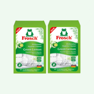 Frosh Dishwasher Cleaner Powder  125g (2 Packs) – Premium German Formula for Deep Cleaning Removes Bacteria & Odors