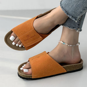 Boken Cool Slippers for Women 2025 Large Outerwear Casual Womens flat sandals
