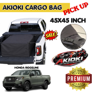 AKIOKI Pickup Cargo Bag for HONDA RIDGELINE 45by45 Inch Heavy Duty Waterproof Truck Bed Cargo Storage